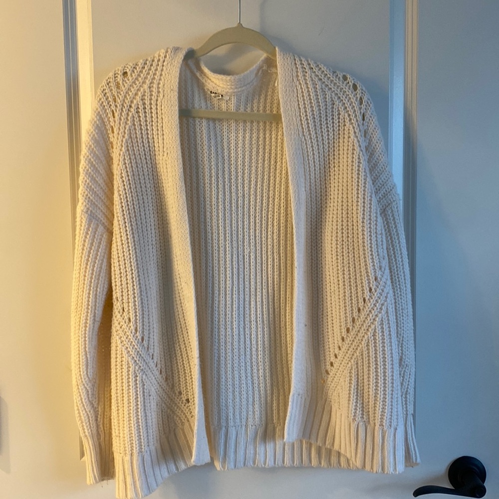 Cream sweater